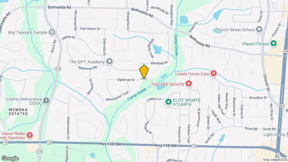 1356 Diplomat Dr Map and Location Details