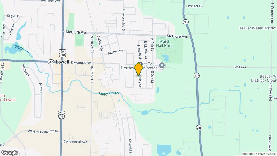 122 S Bailey St Map and Location Details