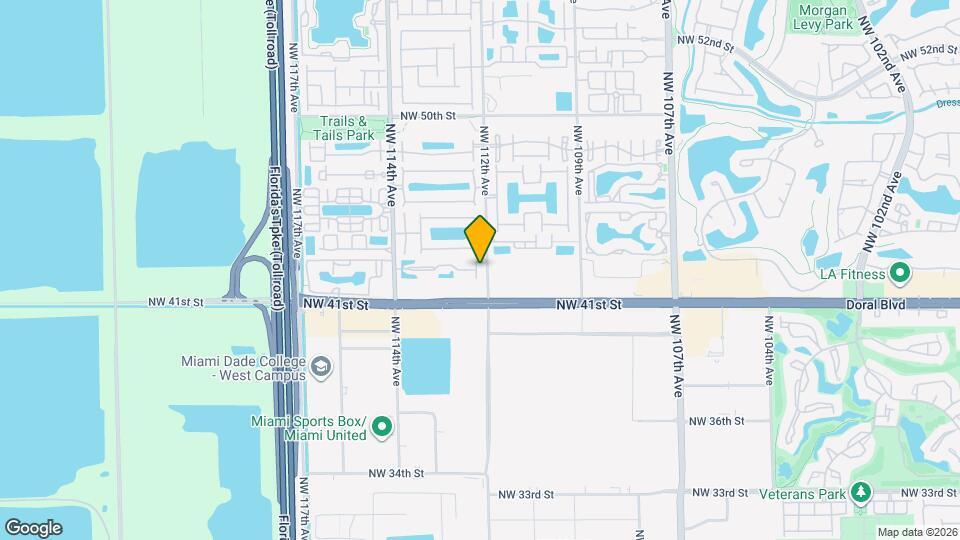 4243 NW 112th Ct Map and Location Details