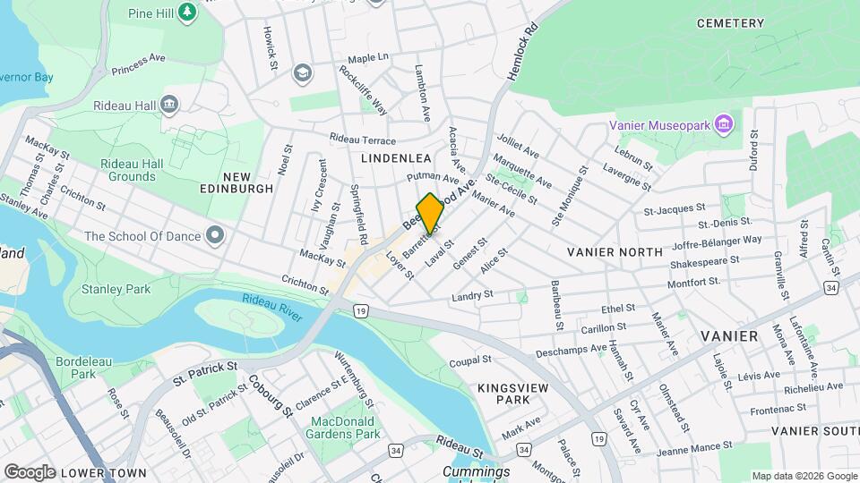 112 Barrette St Map and Location Details