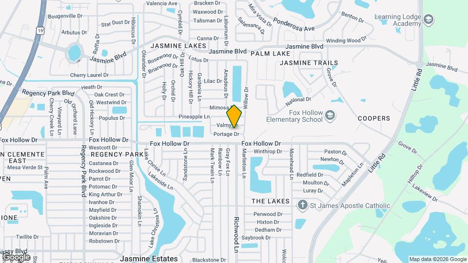 8007 Portage Dr Mapa y Detalles de la Ubicación