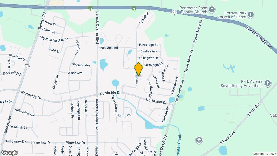 2825 Caldwell Dr Map and Location Details