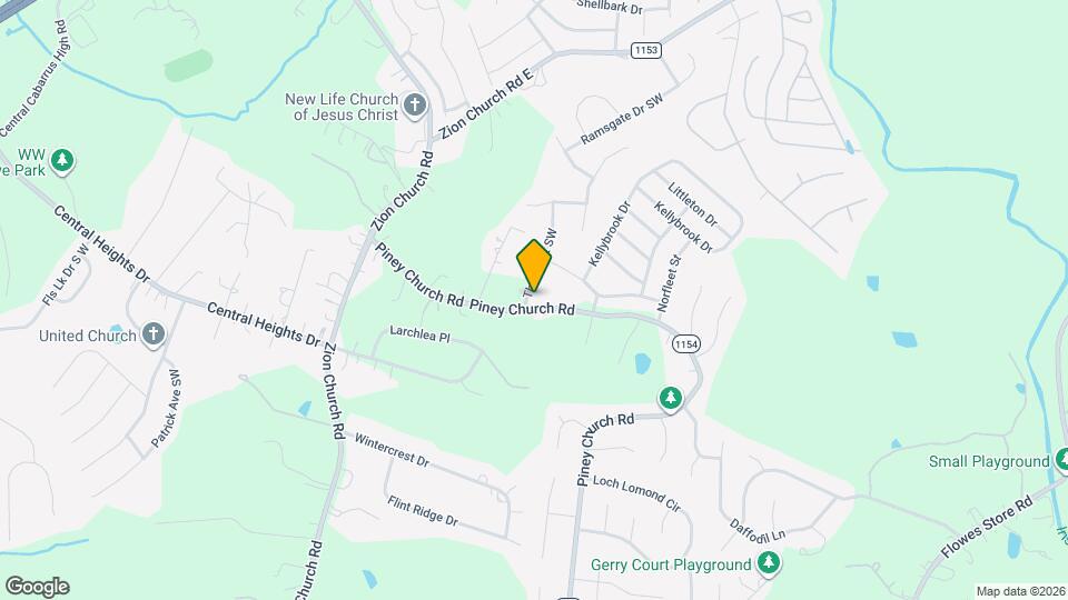 1195 Thanet St SW Map and Location Details