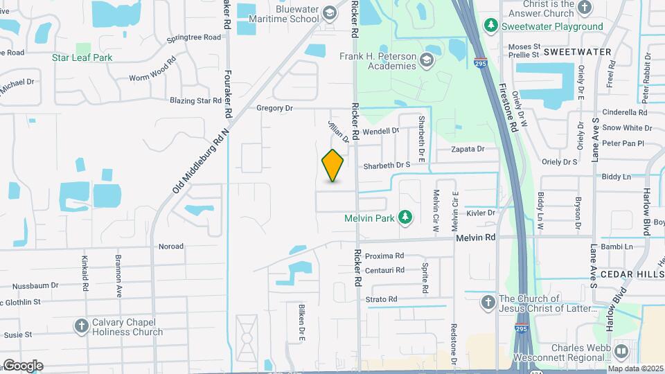 7651 Melissa Ct N Map and Location Details