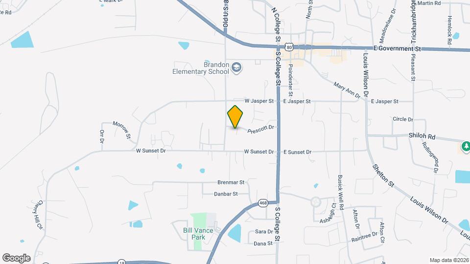 119 Prescott Dr Map and Location Details