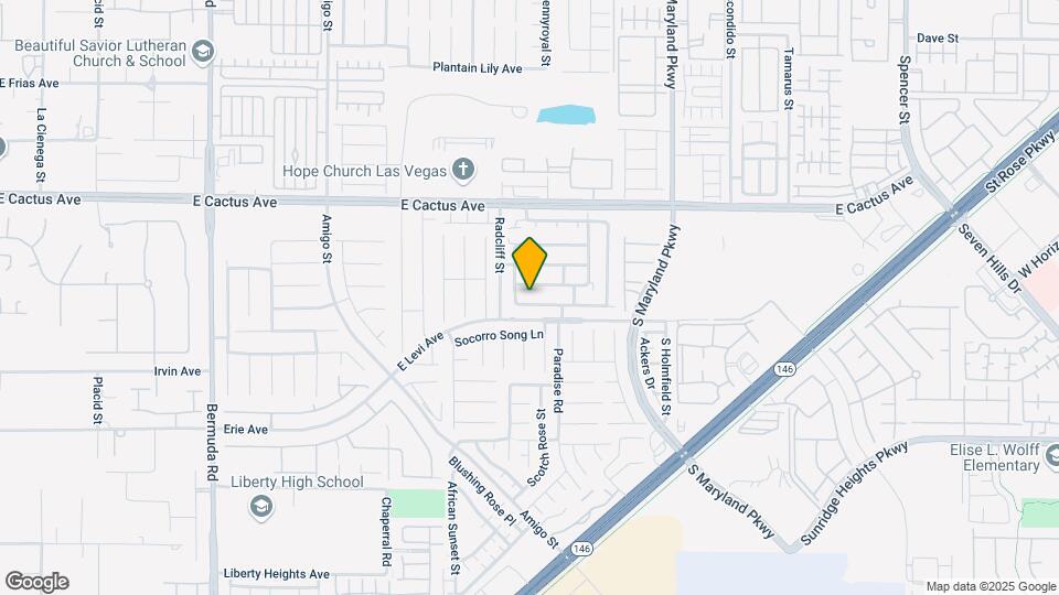954 Coronado Peak Ave Map and Location Details