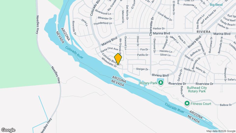 2148 Whitewater Dr Mapa y Detalles de la Ubicación