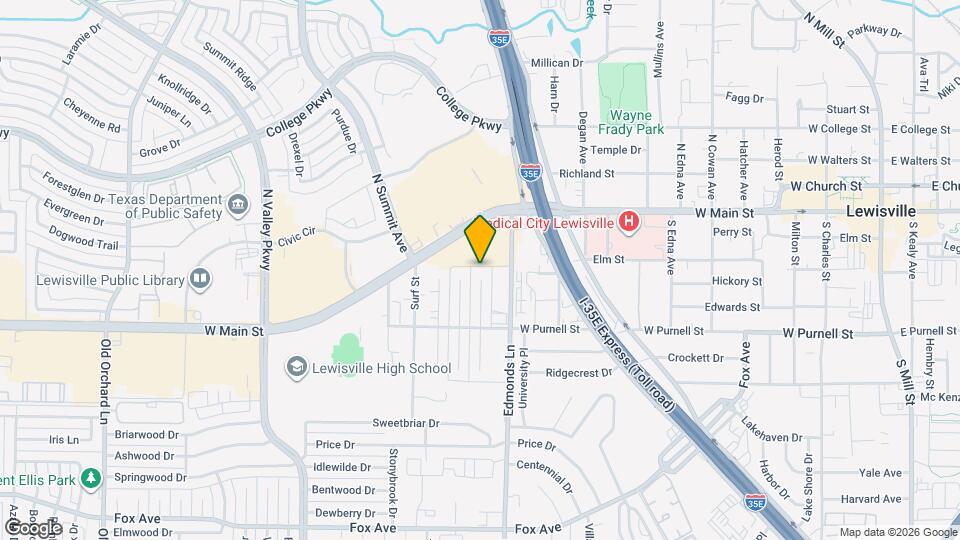 502 Prairie Dell St Map and Location Details