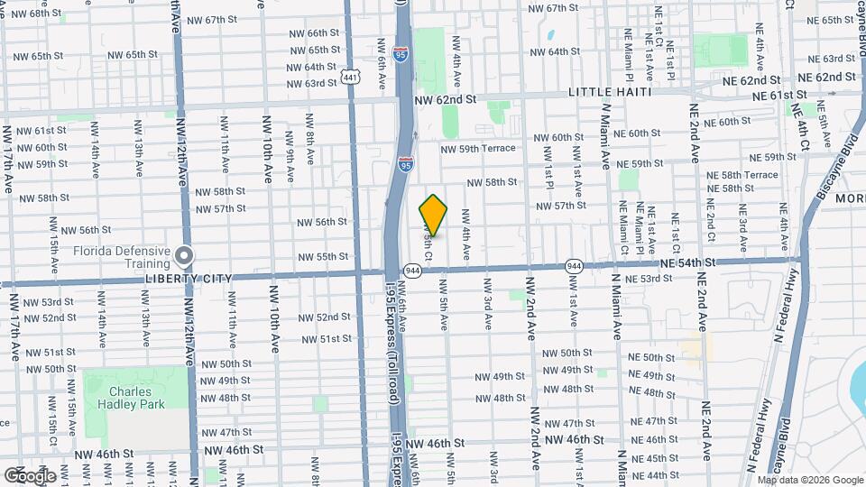5511 NW 5th Ct Map and Location Details
