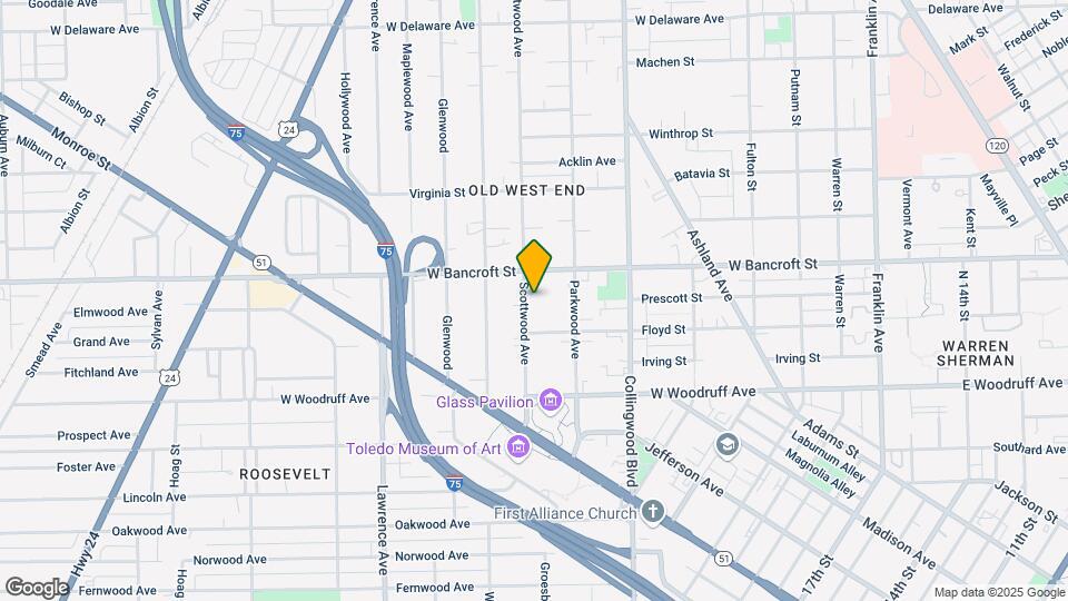 2130 Scottwood Ave Map and Location Details