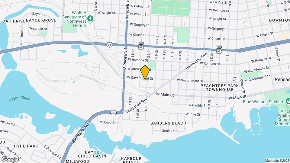 1901 W Government St Map and Location Details