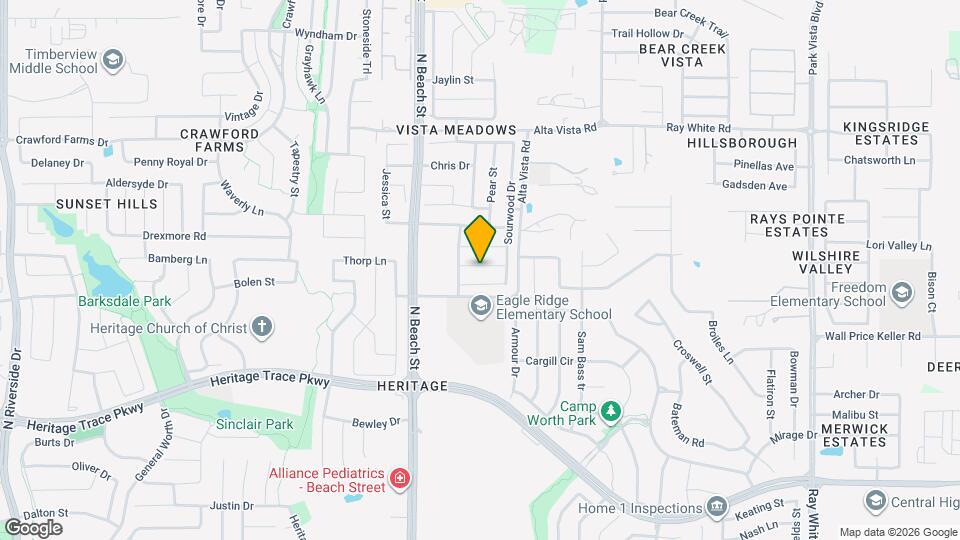 4616 Keith Dr Map and Location Details