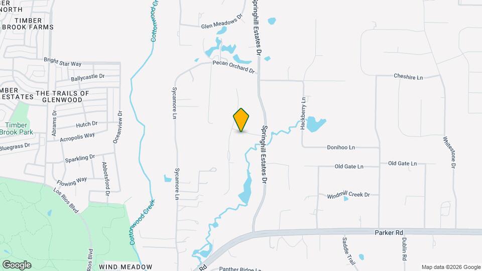 4303 Willow Ridge Dr Map and Location Details
