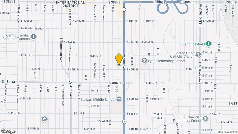 213 S 46th St Map and Location Details