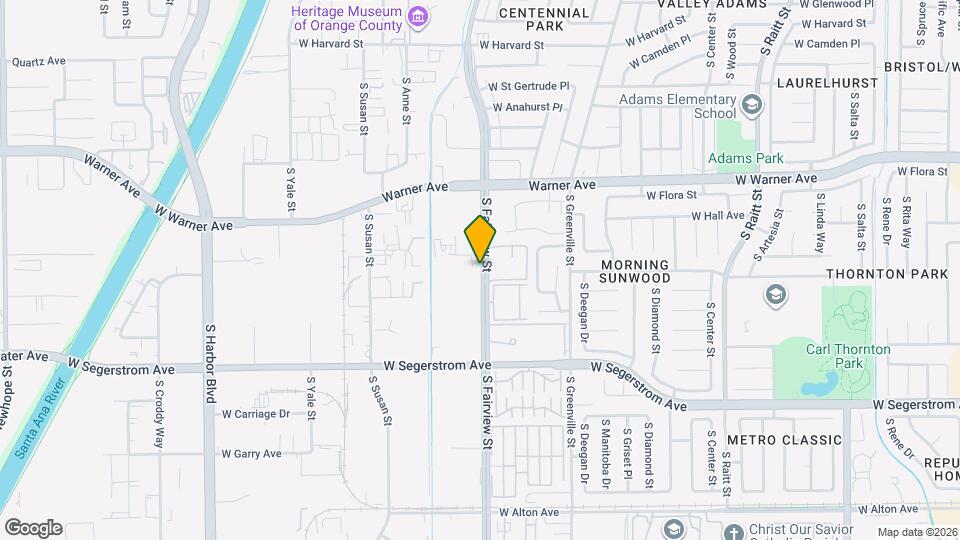 Fairview Green Map and Location Details