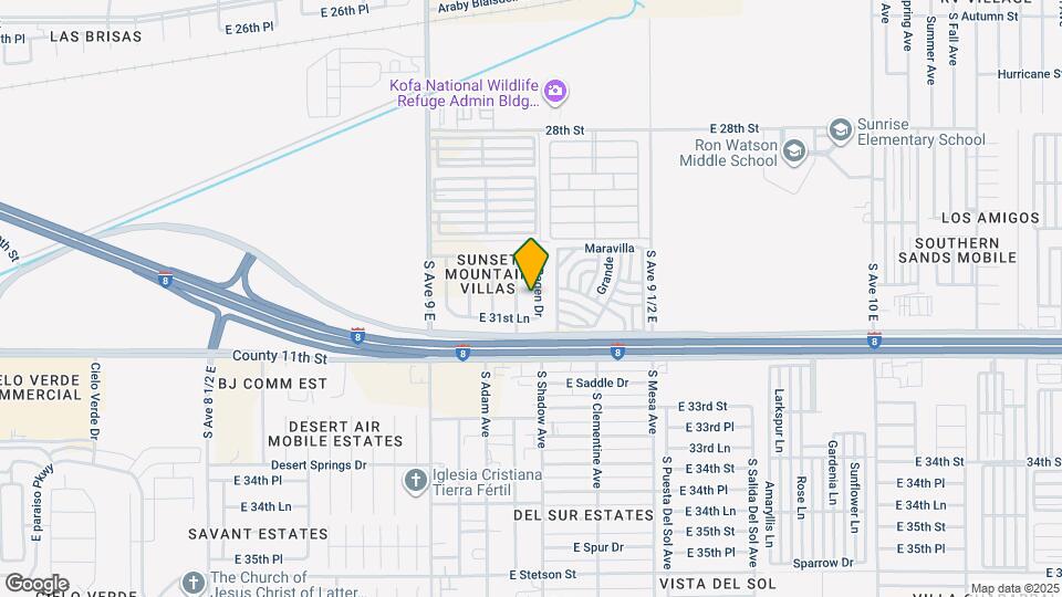 3142 S Ragen Dr Map and Location Details