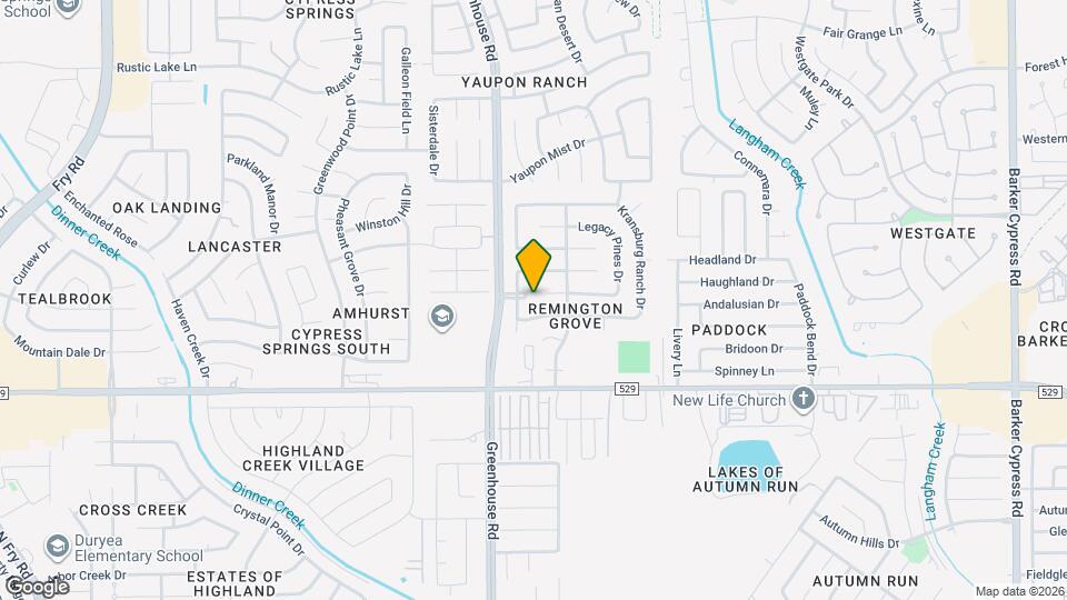 19103 Remington Manor Dr Map and Location Details