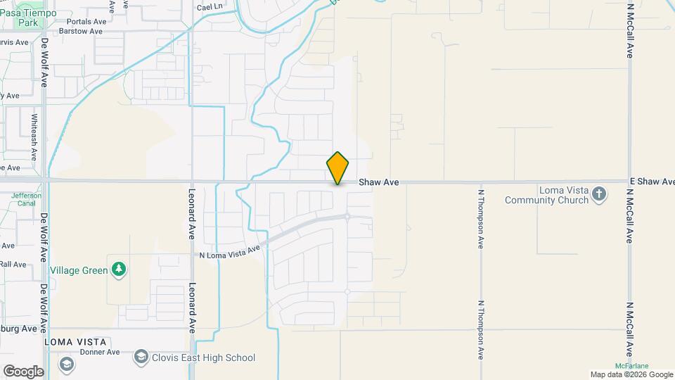 2115 Las Rosas Ave Map and Location Details