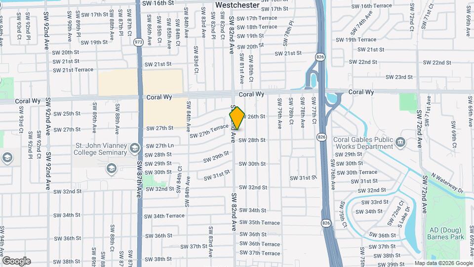 2725 SW 82nd Ave Mapa y Detalles de la Ubicación