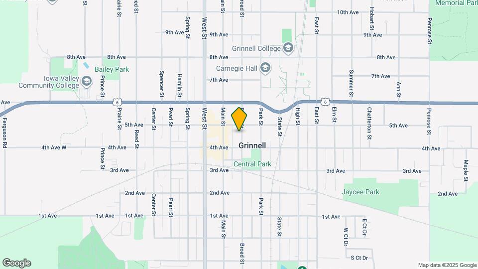 921 Broad St, Unit Y Mapa y Detalles de la Ubicación