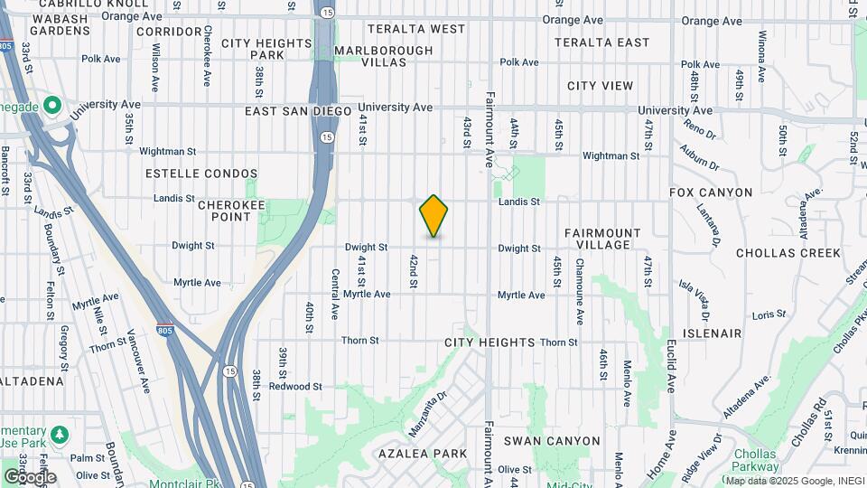 Cornerstone Apartment Homes Map and Location Details