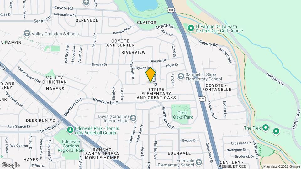 623 Via Primavera Ct Map and Location Details