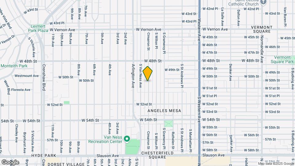 5017 Cimarron St Map and Location Details