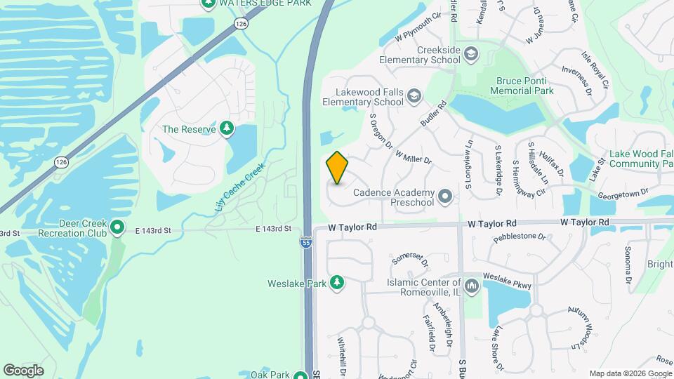 22256 W Natchez Ct Map and Location Details