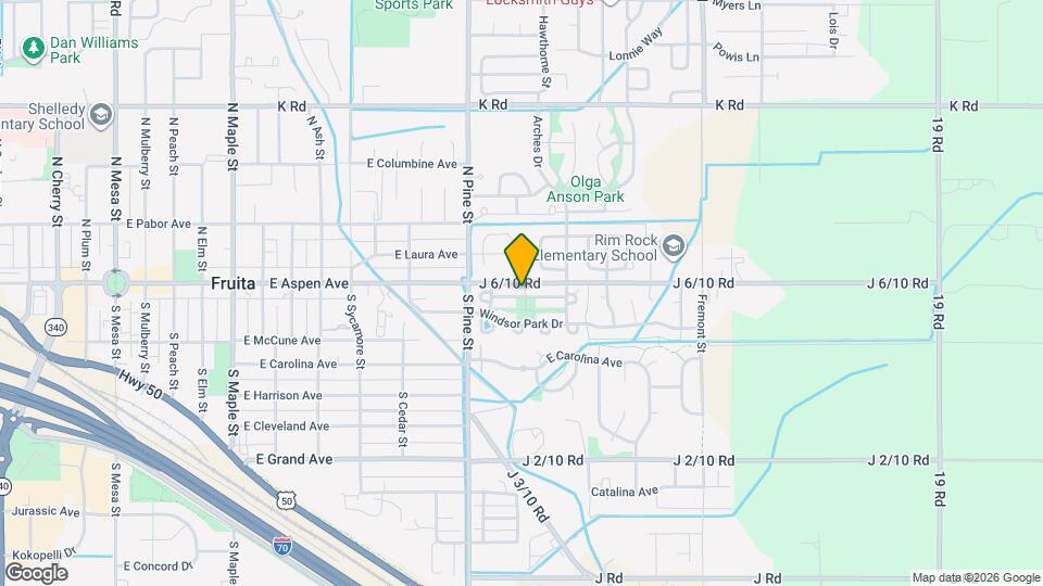 1183 Inverness Way Map and Location Details