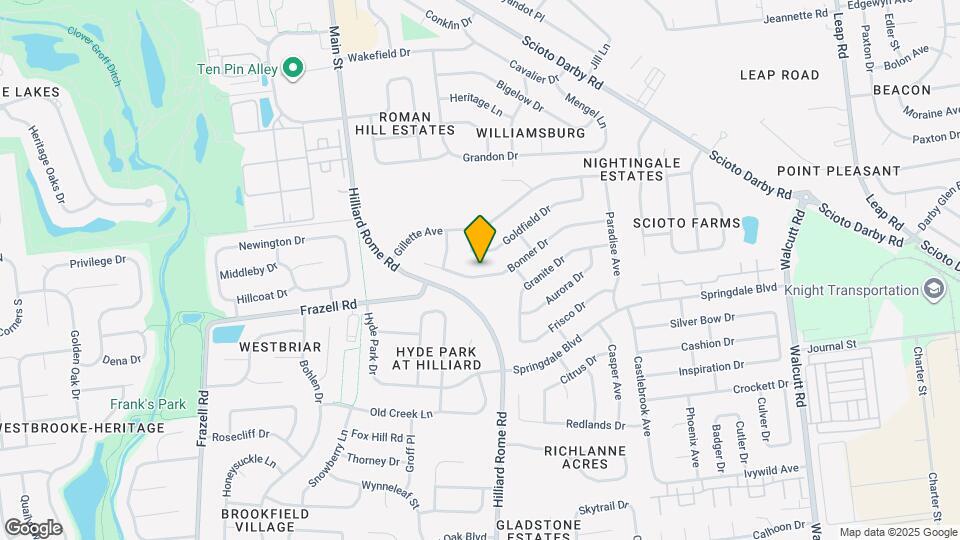 5336 Bonner Dr Map and Location Details