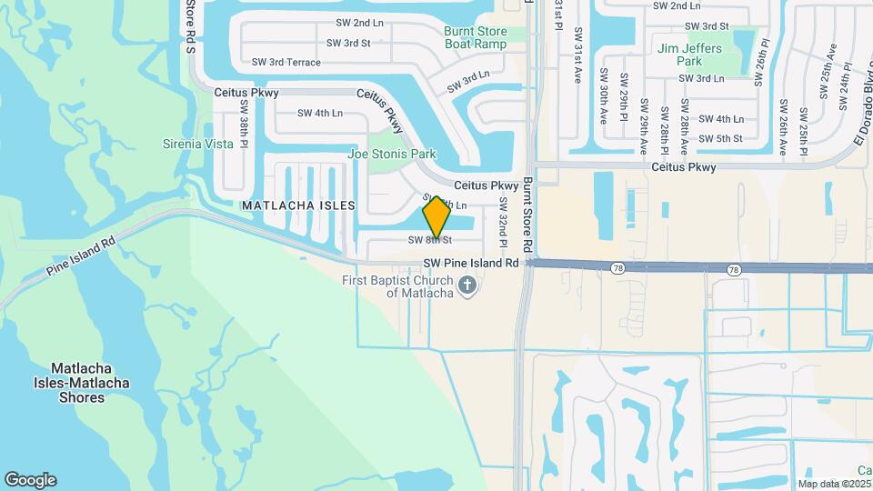 3326 SW 8th St Map and Location Details