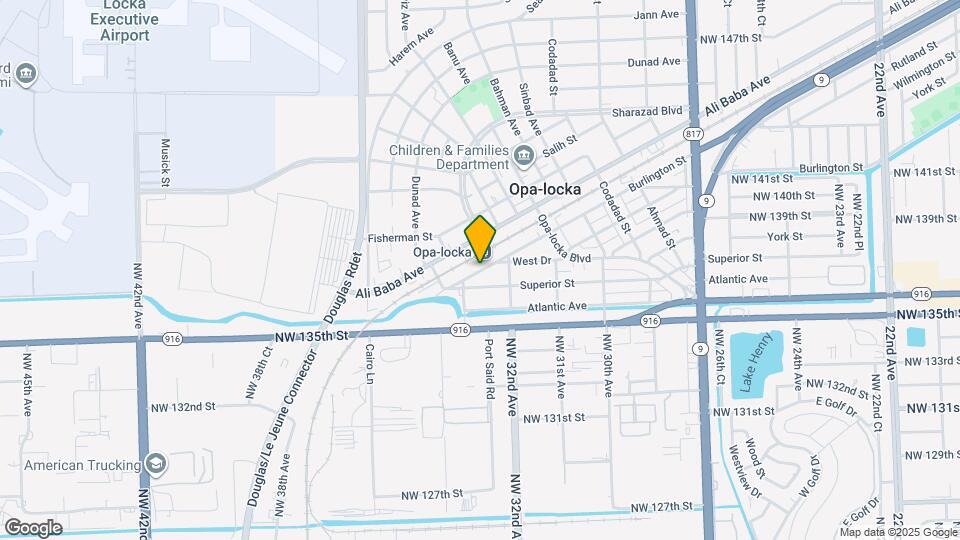 725 Burlington St Map and Location Details