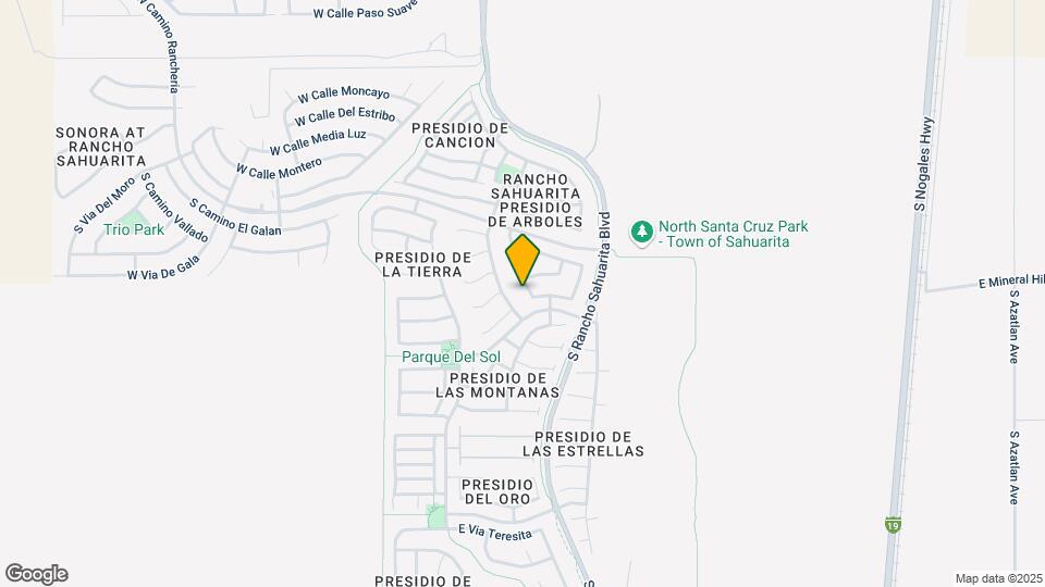 14508 S Camino Tierra Monte Map and Location Details