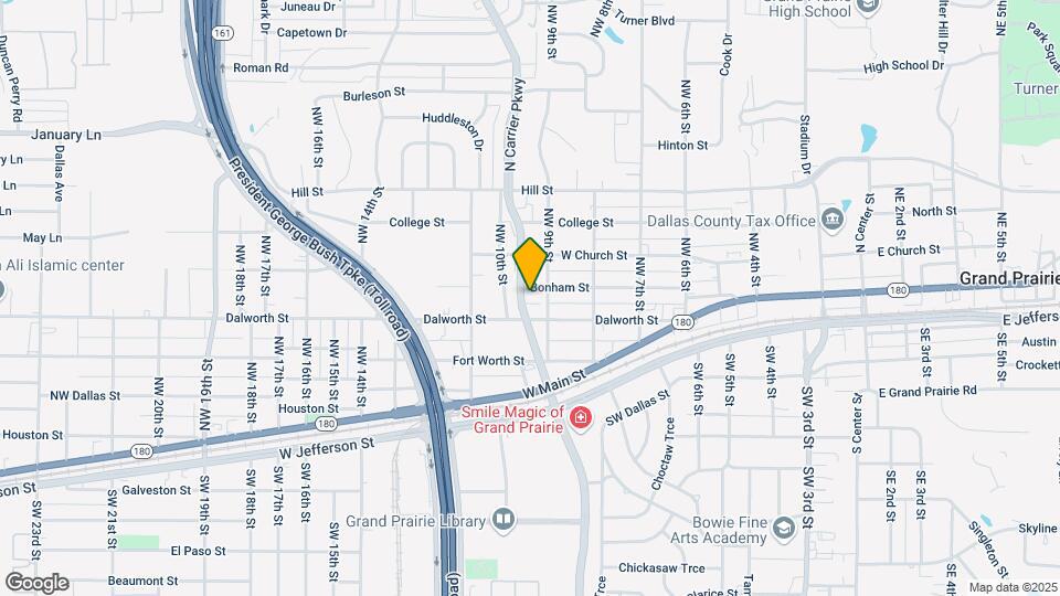 406 N Carrier Pkwy Map and Location Details