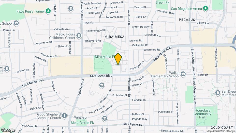 8658 New Salem St Map and Location Details