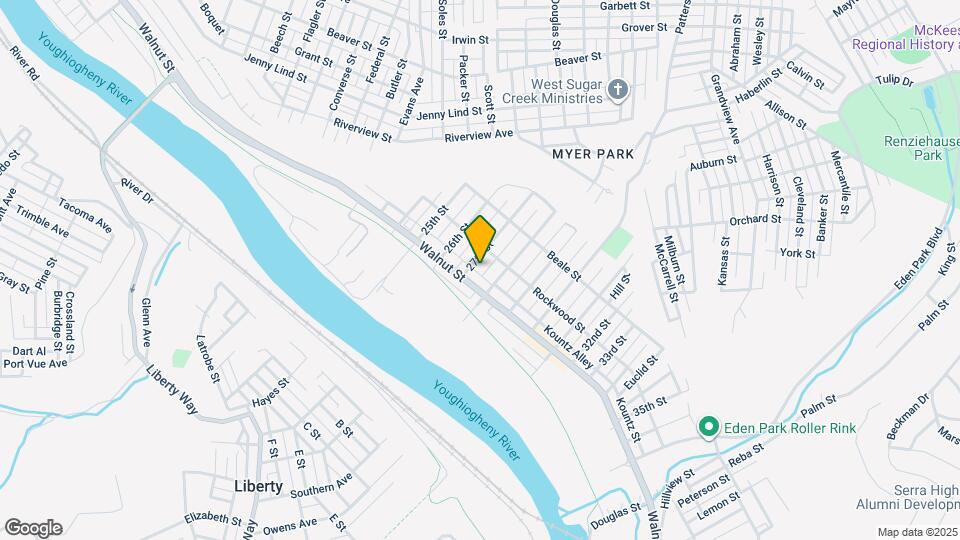 310 27th St Map and Location Details