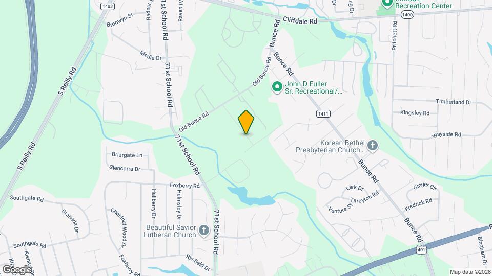 3705 Badin Lake Ln Map and Location Details