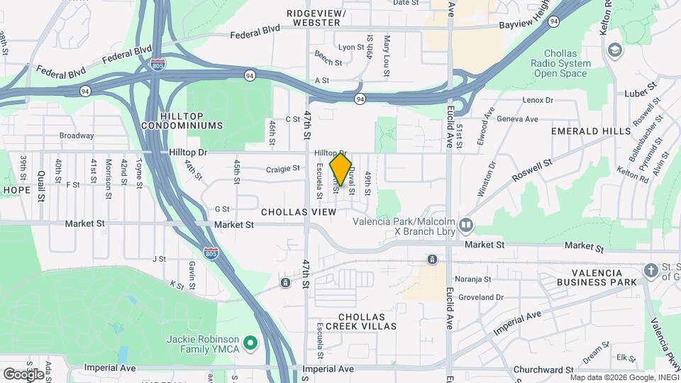 725 48th St Map and Location Details