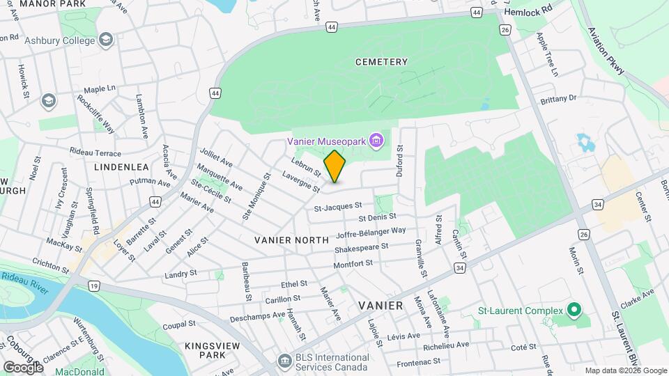 205 Lavergne St Map and Location Details