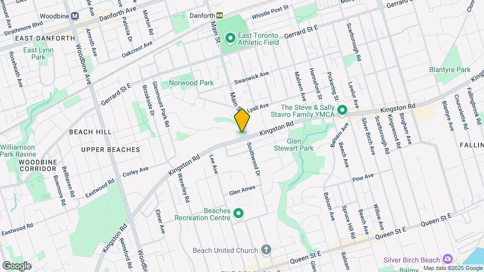 652 Kingston Rd Map and Location Details