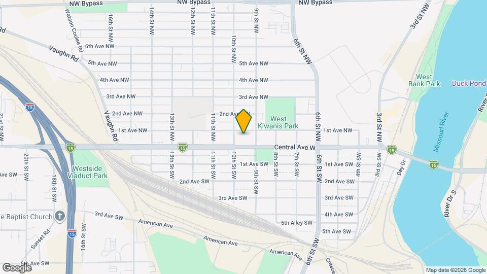 918 1st Ave NW Map and Location Details