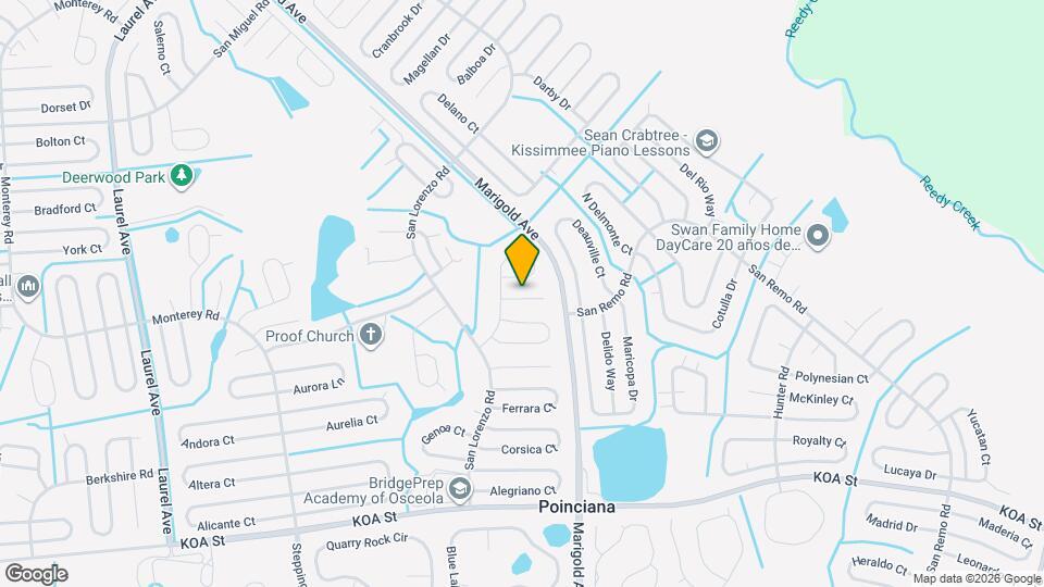 307 Mormanno Way Mapa y Detalles de la Ubicación