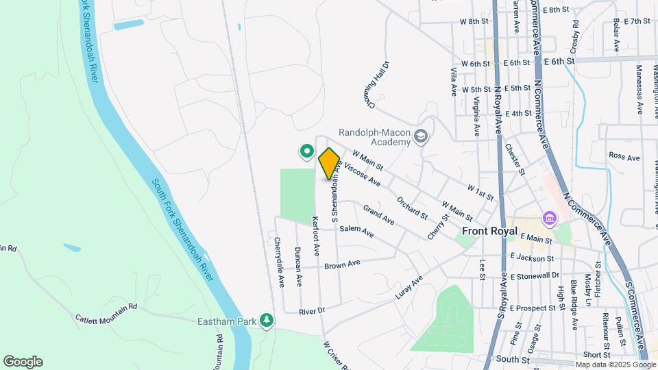 117 S Shenandoah Ave Map and Location Details