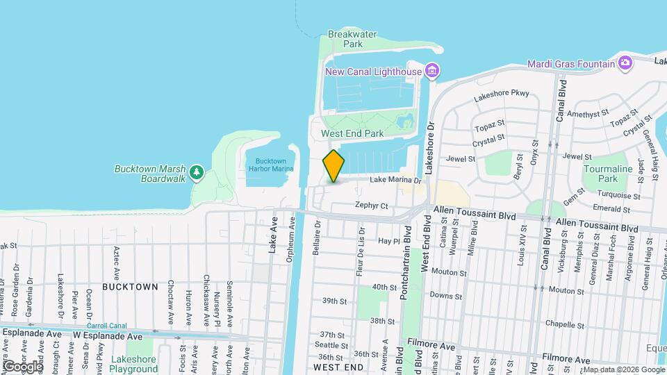 300 Lake Marina Ave, Unit 4A Map and Location Details