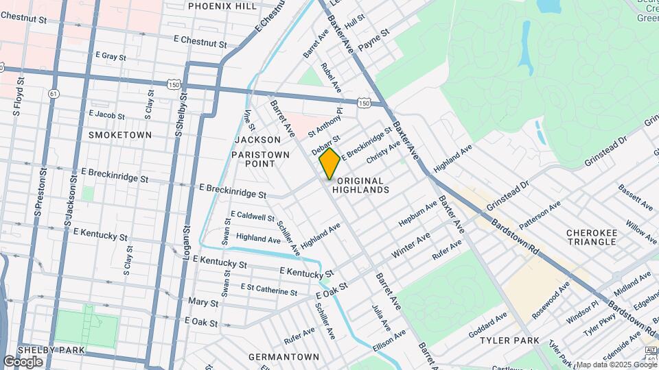 915 Barret Ave Mapa y Detalles de la Ubicación