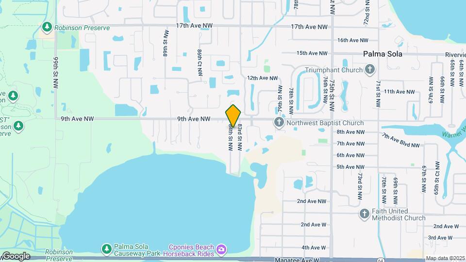 717 84th St NW Map and Location Details