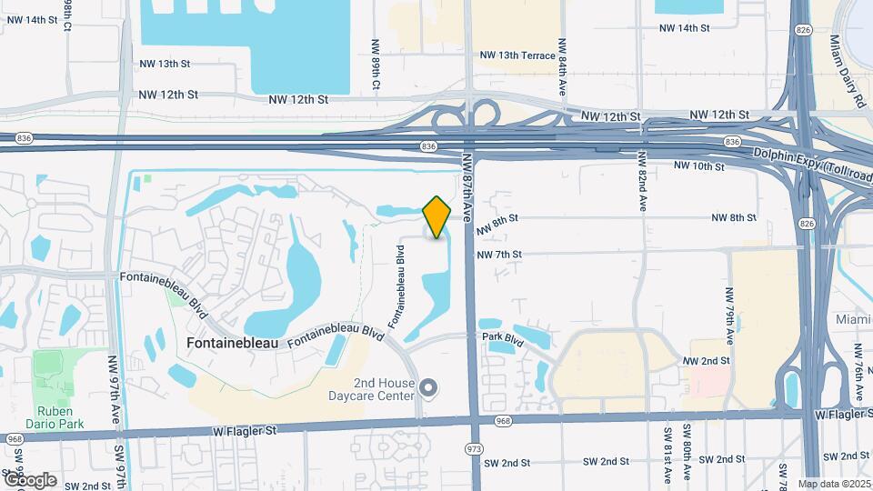 8897 Fontainebleau Blvd Mapa y Detalles de la Ubicación