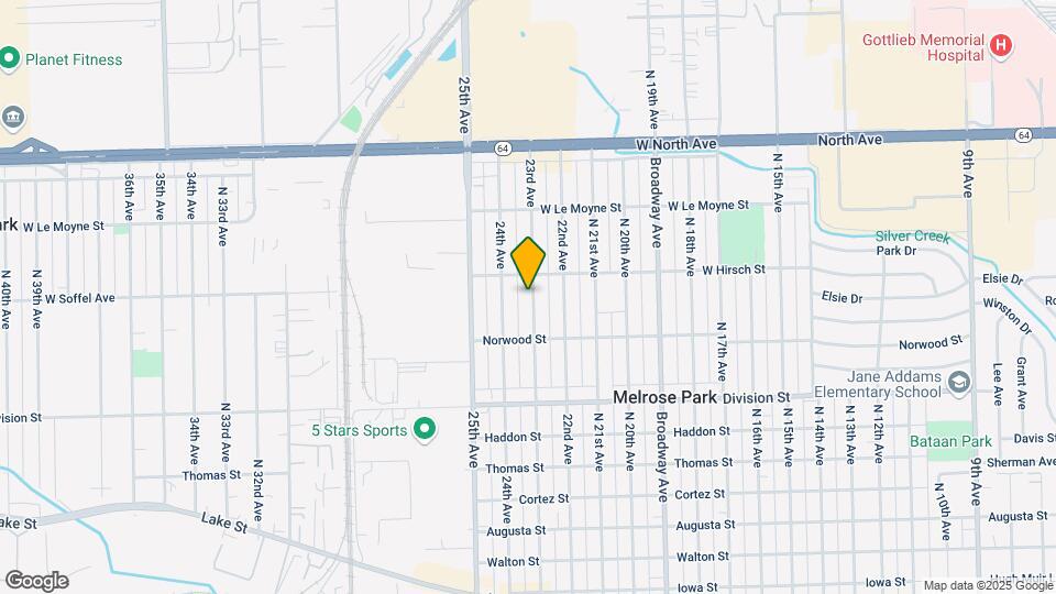 1630 23rd Ave Map and Location Details