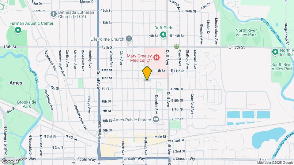 916 Kellogg Ave, Unit Efficiency Map and Location Details