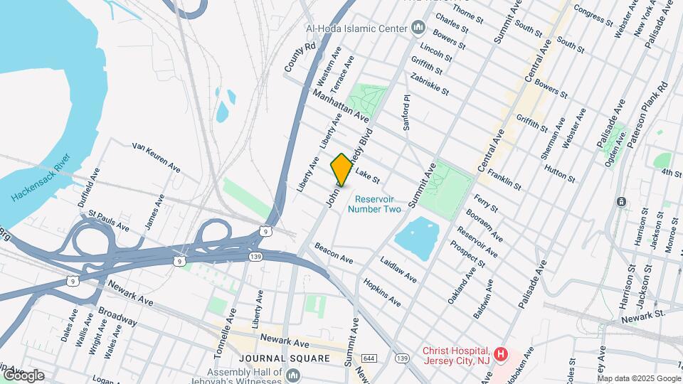 3206 John F. Kennedy Blvd Map and Location Details